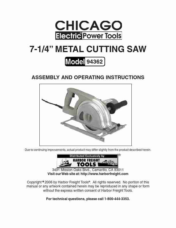 Chicago Electric Saw 94362-page_pdf